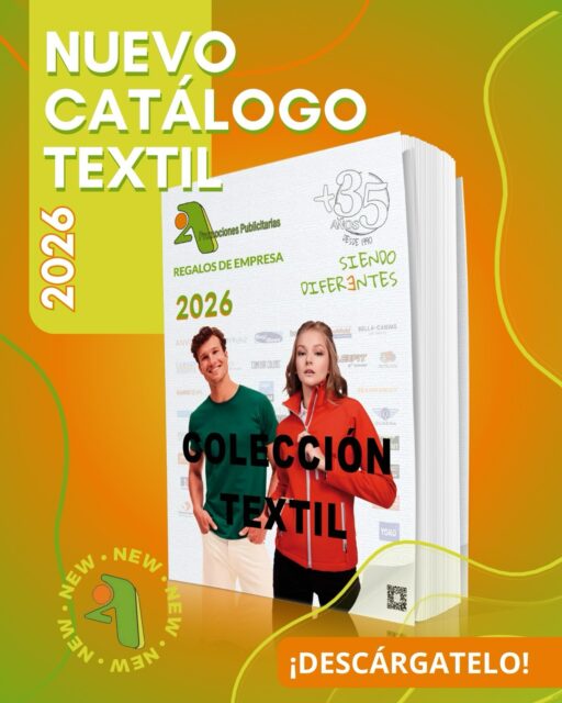 ¡Ya está aquí el nuevo CATÁLOGO TEXTIL 2026 de @2apromocionespublicitarias! 👕✨

Prendas cómodas, personalizables y listas para acompañarte en cualquier proyecto... Camisetas, sudaderas, chaquetas, mochilas... y hasta hogar 👖🧢🦺🧐 ¡Es hora de destacar!

¡Descarga nuestro catálogo y haz que tu marca se lleve puesta! 🤩
👉 https://bit.ly/2ACatTextil

🖥 www.2apublic.com
📍 Alcázar de Toledo 4, 1º B. León, España
📱 606 333 467 / 987 272 176
📧 info@2apublic.com

👉 Pídenos presupuesto si quieres un pedido personalizado
* IVA y PORTES no incluidos.

@celempresas @leoncomercio @camaracomercioleon @leonesp.es @feleleon