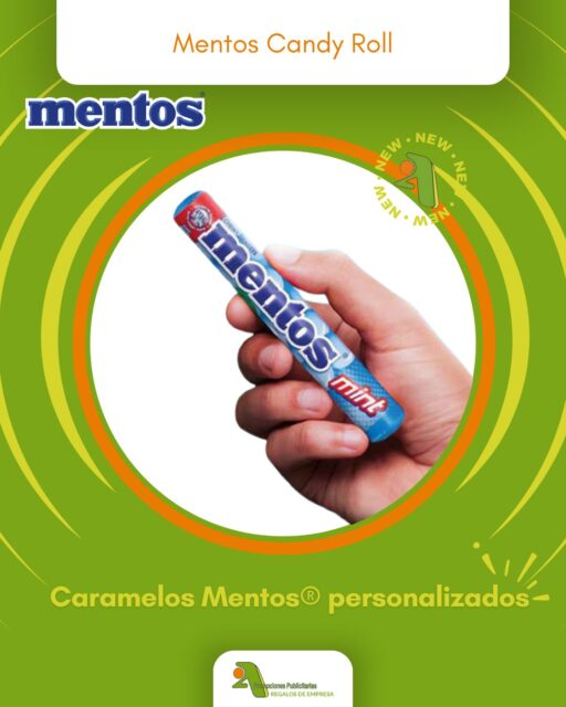 ¿Quién dijo que un detalle pequeño no puede dejar huella? 🍬✨
Los Mentos Candy Roll personalizados son ese regalo original que siempre triunfa 😍

🎨 100% personalizable
📦 Pedidos desde 1 unidad
👉 Solicita tu presupuesto sin compromiso

Encuentra este y muchos más productos premium en @2apromocionespublicitarias 🧡💚
📥 https://bit.ly/2AMP

🖥 www.2apublic.com
📍Alcázar de Toledo 4, 1º B. 24001 León
☎️ 987 272 176 / 📱 606 333 467
📧 info@2apublic.com

@celempresas @leoncomercio @camaracomercioleon @leonesp.es @feleleon @mentos_esp