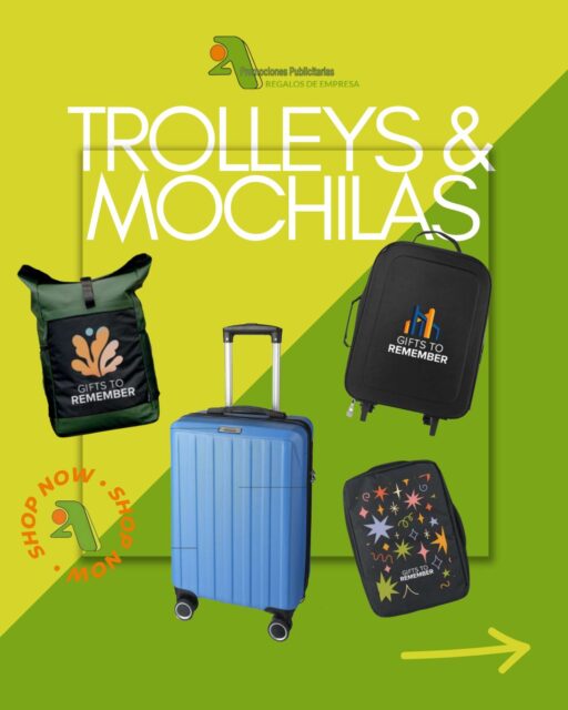✈️🎒 ¿Tu marca se viene de viaje?

En @2apromocionespublicitarias te traemos una selección de trolleys y mochilas personalizables pensadas para cualquier escapada, viaje de trabajo o aventura del día a día 🤩

¡Encuentra muchas más en nuestra web! 🧳
📥 https://bit.ly/2ACatEU

🧳 100% Personalizables
🧳 Desde 1 unidad, ¡sin complicaciones!
🧳 Pide tu presupuesto personalizado 📩

🖥 www.2apublic.com
📍 Alcázar de Toledo 4, 1º B. León, España
📱 606 333 467 / 987 272 176
📧 info@2apublic.com

@celempresas @leoncomercio @camaracomercioleon @leonesp.es @feleleon