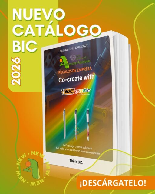 🖊️ ¡Ya puedes descargarte nuestro nuevo Catálogo BIC 2026!

Como sabes, en @2apromocionespublicitarias somos distribuidores oficiales de BIC 🖊️🔝 Marca referente en calidad, innovación y fiabilidad 🤩 ¡Y siempre te traemos todas sus novedades!

🎯 Soluciones creativas para dar visibilidad a tu marca con productos que se usan… ¡y se recuerdan!

¡Descárgate nuestro catálogo de @bicgraphic para descubrir todas opciones! 😍
👉 https://bit.ly/2ABic

🖥 www.2apublic.com
📍Alcázar de Toledo 4, 1º B. 24001 León
☎️ 987 272 176 / 📱 606 333 467
📧 info@2apublic.com

@celempresas @leoncomercio @camaracomercioleon @leonesp.es @feleleon @mibolibic_oficial @bic_group