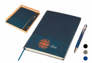 SET LIBRETA & BOLÍGRAFO CAUCHO