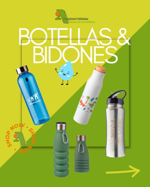 ¡Botellas que se usan, marcas que se recuerdan! 👇

En @2apromocionespublicitarias te traemos una selección de botellas y bidones personalizables perfectos para acompañar el día a día, la oficina, el deporte, eventos o escapadas de verano ☀️

Porque los mejores regalos promocionales son los que se usan una y otra vez… y hacen que tu marca esté siempre presente ✨

¡Encuentra muchos más en nuestra web! 💦
👉 https://2apublic.com/categoria-producto/tazas-botellas/

💧 100% Personalizables
💧 Desde 1 unidad, ¡sin complicaciones!
💧 Pide tu presupuesto personalizado 📩

🖥 www.2apublic.com
📍Alcázar de Toledo 4, 1º B. 24001 León
☎️ 987 272 176 / 📱 606 333 467
📧 info@2apublic.com

@celempresas @camaracomercioleon @leonesp.es @feleleon