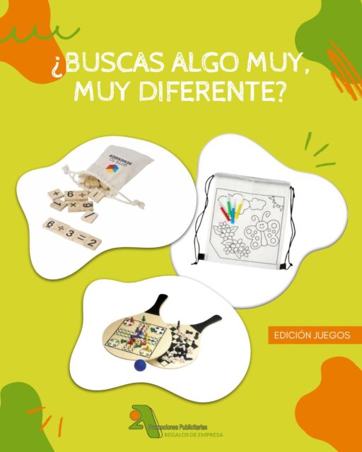 Si buscas un detalle promocional que vaya más allá de lo típico.... ¡En @2apromocionespublicitarias lo tenemos!

Juegos didácticos de madera, mochilas infantiles para colorear... perfectos para marcas que quieren generar una experiencia ☀️🙂 ¡Crear recuerdo y un vínculo con tu marca!

Porque cuando un regalo se usa… se recuerda.

✅ Personalízalos con el logo de tu empresa
✅ ¡Desde 1 unidad!
✅ Pide tu presupuesto personalizado 🙋‍♂️

¿Te ayudamos a encontrar el tuyo? 😉
📥 https://bit.ly/2ACatEU

🖥 www.2apublic.com
📍 Alcázar de Toledo 4, 1º B. León, España
📱 606 333 467 / 987 272 176
📧 info@2apublic.com

@celempresas @leoncomercio @camaracomercioleon @leonesp.es @feleleon